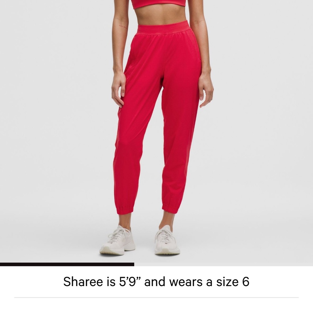 Two pair of Lululemon women’s Adapted State Perforated Joggers!!!